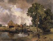 John Constable Dedham Mill oil on canvas